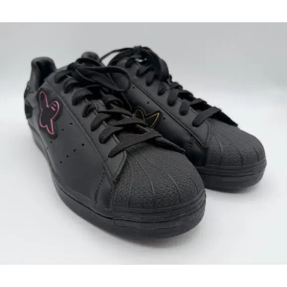 Adidas Mark Gonzales x Superstar ADV Black Shmoo Sneakers Mens Size 10 Shell Toe - Picture 3 of 15